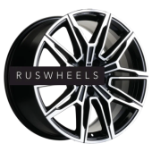 Диски Khomen Wheels 8,5x19/5x112 ET40 D57,1 KHW1904 (Karoq/Octavia) Black-FP