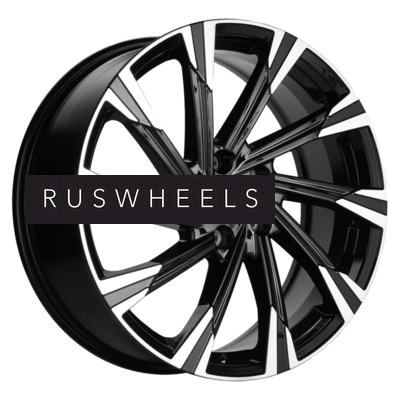 Диски Khomen Wheels 7,5x19/5x108 ET33 D60,1 KHW1901 (Chery Tiggo 7 Pro) Black-FP Диски Khomen Wheels 7,5x19/5x108 ET33 D60,1 KHW1901 (Chery Tiggo 7 Pro) Black-FP