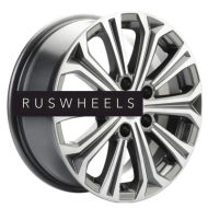 Диски Khomen Wheels 6,5x16/5x112 ET50 D57,1 KHW1610 (Octavia) Gray-FP Диски Khomen Wheels 6,5x16/5x112 ET50 D57,1 KHW1610 (Octavia) Gray-FP