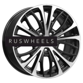 Диски КИК 7,5x17/5x114,3 ET52,5 D67,1 КС873 Алмаз черный