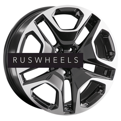 Диски Replay 7,5x19/5x114,3 ET35 D60,1 CHG38 BKF (конус, C570)