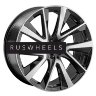 Диски Replay 9x21/5x108 ET38,5 D63,3 V29 BKF (конус, C645)