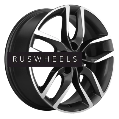 Диски Khomen Wheels 6,5x17/5x114,3 ET45 D60,1 KHW1708 (Toyota C-HR) Gray-FP Диски Khomen Wheels 6,5x17/5x114,3 ET45 D60,1 KHW1708 (Toyota C-HR) Gray-FP