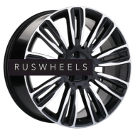 Диски Khomen Wheels 8,5x20/5x120 ET30 D66,1 KHW2004 (Voyah FREE) Black-FP Диски Khomen Wheels 8,5x20/5x120 ET30 D66,1 KHW2004 (Voyah FREE) Black-FP
