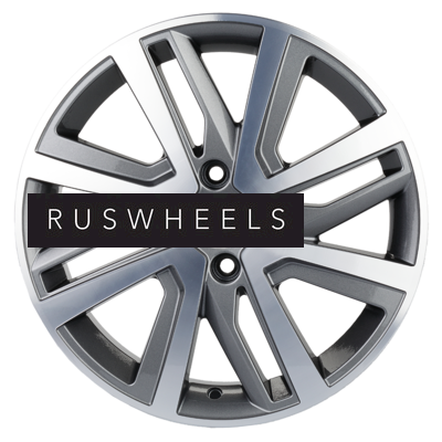 Диски Khomen Wheels 6x16/4x100 ET48 D54,1 KHW1609 (Rio I/Solaris I) Gray-FP