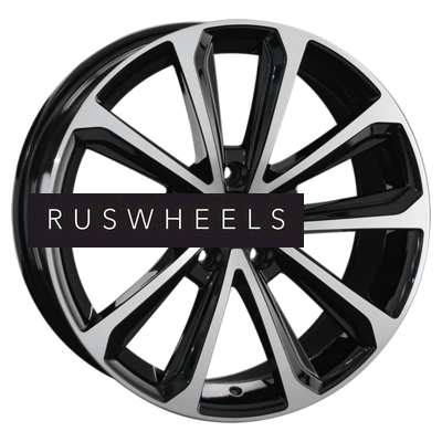 Диски Replay 8x19/5x108 ET36 D65,1 CHR120 BKF (конус, C570)