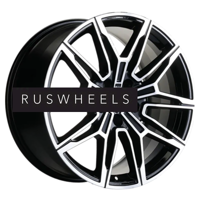 Диски Khomen Wheels 8,5x19/5x112 ET28 D66,6 KHW1904 (Toureg) Black-FP