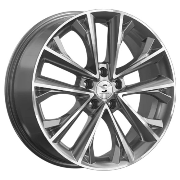 Диски СКАД Premium 7,0\R18 5*114.3 ET38 d67.1 Diamond gloss graphite