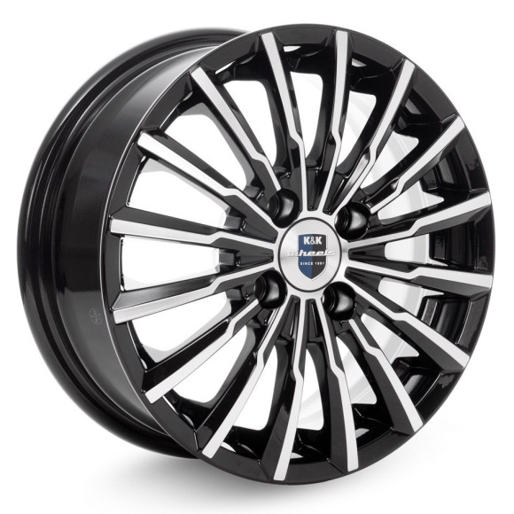 Диски КиК 5.5\R14 4*100 ET39 d67.1 Алмаз черный Диски КиК 5.5\R14 4*100 ET39 d67.1 Алмаз черный