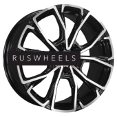 Диски Khomen Wheels 7,5x19/5x110 ET45 D67,1 KHW1907 (Dongfeng 580) Black-FP Диски Khomen Wheels 7,5x19/5x110 ET45 D67,1 KHW1907 (Dongfeng 580) Black-FP