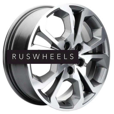 Диски Khomen Wheels 6,5x17/5x108 ET33 D60,1 KHW1711 (Chery/Exeed) Gray-FP Диски Khomen Wheels 6,5x17/5x108 ET33 D60,1 KHW1711 (Chery/Exeed) Gray-FP
