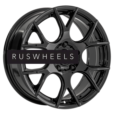 Диски LS FlowForming 7,5x17/4x100 ET40 D60,1 RC07 BK (конус)
