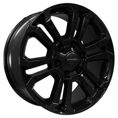 Диски Khomen Wheels 7,5x18/6x139,7 ET30 D106,1 KHW1817 (Fortuner/Hilux) Black