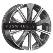 Диски Premium Series 7x19/5x108 ET33 D60,1 КР013 (Tiggo 7 Pro) Diamond Gloss Graphite (4210017)