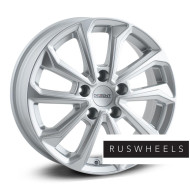 Диски Dezent R15 / 6J PCD 5x112 ЕТ 43 ЦО 57.1 KS silver