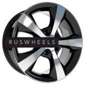 Грузовые диски СКАД 7x16/5x112 ET40 D66,6 Кельн (КЛ258) Алмаз (АРС 014 black)