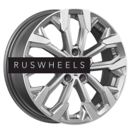 Диски КИК 6,5x17/5x114,3 ET37 D66,6 Морейн (КС1046) Дарк платинум Диски КИК 6,5x17/5x114,3 ET37 D66,6 Морейн (КС1046) Дарк платинум