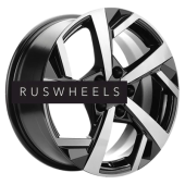 Диски Khomen Wheels 7x17/5x114,3 ET43,5 D67,1 KHW1712 (Hyundai Tucson IV/Kia Sportage V) Black-FP