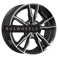 Диски iFree 6,5x16/5x112 ET46 D57,1 Икигай (КС865) Блэк Джек