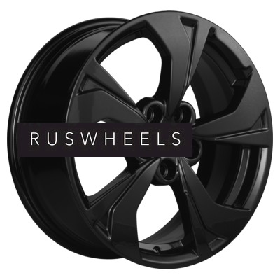 Диски Khomen Wheels 7x17/5x108 ET33 D60,1 KHW1724 (Exeed LX) Black Диски Khomen Wheels 7x17/5x108 ET33 D60,1 KHW1724 (Exeed LX) Black