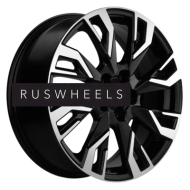 Диски Khomen Wheels 7x18/5x110 ET50 D63,3 KHW1809 (CS35/CS35 Plus) Black-FP