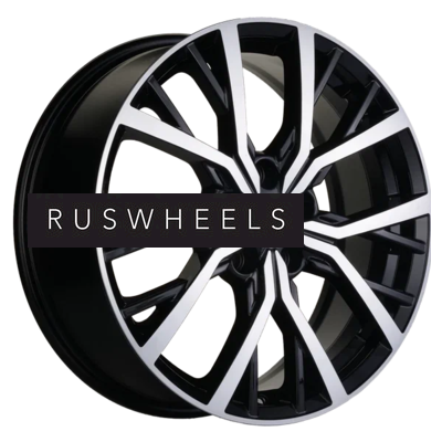 Диски Khomen Wheels 7x18/5x114,3 ET35 D66,1 KHW1806 (Koleos) Black-FP
