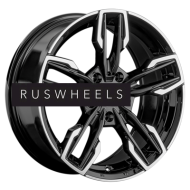 Диски Replay 8x17/5x120 ET43 D72,6 B375 BKF (конус, C570)