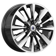 Диски КиК 6.5\R16 4*100 ET41 d60.1 Алмаз черный Диски КиК 6.5\R16 4*100 ET41 d60.1 Алмаз черный