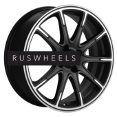 Диски Khomen Wheels 6,5x17/4x100 ET44 D54,1 KHW1707 (KIA Rio I/II Solaris I/II) Black matt-FP Диски Khomen Wheels 6,5x17/4x100 ET44 D54,1 KHW1707 (KIA Rio I/II Solaris I/II) Black matt-FP