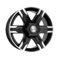 Диски КиК 8,0\R17 6*139.7 ET38 d100.1 Алмаз черный Диски КиК 8,0\R17 6*139.7 ET38 d100.1 Алмаз черный