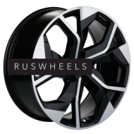 Диски Khomen Wheels 8,5x20/5x112 ET33 D66,6 KHW2006 (Audi/VW) Black-FP
