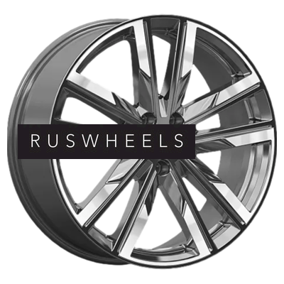 Диски Premium Series 8x20/5x112 ET39 D66,6 КР014 (Audi Q5) Diamond Gloss Graphite