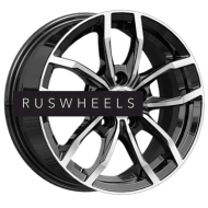 Диски КИК 6,5x15/5x114,3 ET46 D67,1 Фрост (КС1048) Алмаз черный Диски КИК 6,5x15/5x114,3 ET46 D67,1 Фрост (КС1048) Алмаз черный