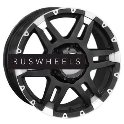 Диски LS 7x16/5x139,7 ET30 D98,5 212 BKF (Колпак+лого)