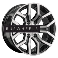 Диски LS 8,5x17/6x139,7 ET25 D106,1 1367 BKF (конус)