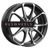 Диски iFree 6x16/4x100 ET45 D60,1 Такеши (КС877) Блэк Джек