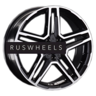 Диски Replay 7,5x18/5x114,3 ET35 D60,1 LX128 BKF (конус, C570)