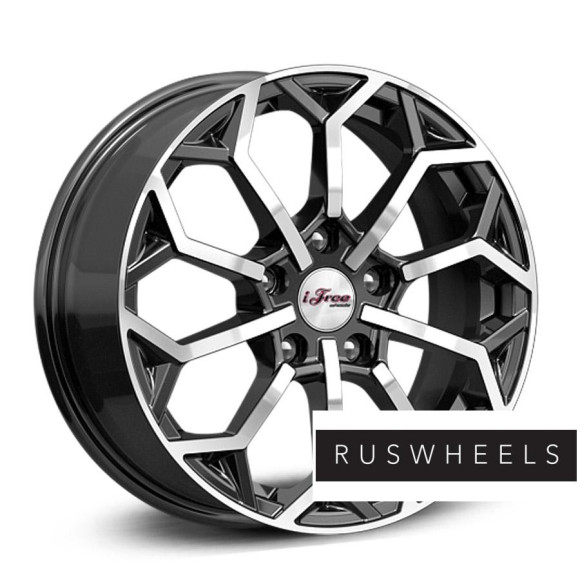 Диски iFree R16 / 6.5J PCD 5x100 ЕТ 38 ЦО 67.1 Спейс-Нидл Диски iFree R16 / 6.5J PCD 5x100 ЕТ 38 ЦО 67.1 Спейс-Нидл