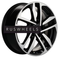 Диски Khomen Wheels 6,5x16/5x112 ET46 D57,1 KHW1612 (Octavia A7) Black-FP Диски Khomen Wheels 6,5x16/5x112 ET46 D57,1 KHW1612 (Octavia A7) Black-FP